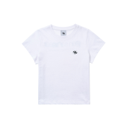 (W) Sansan Gear Logo T-Shirt White - 25SS