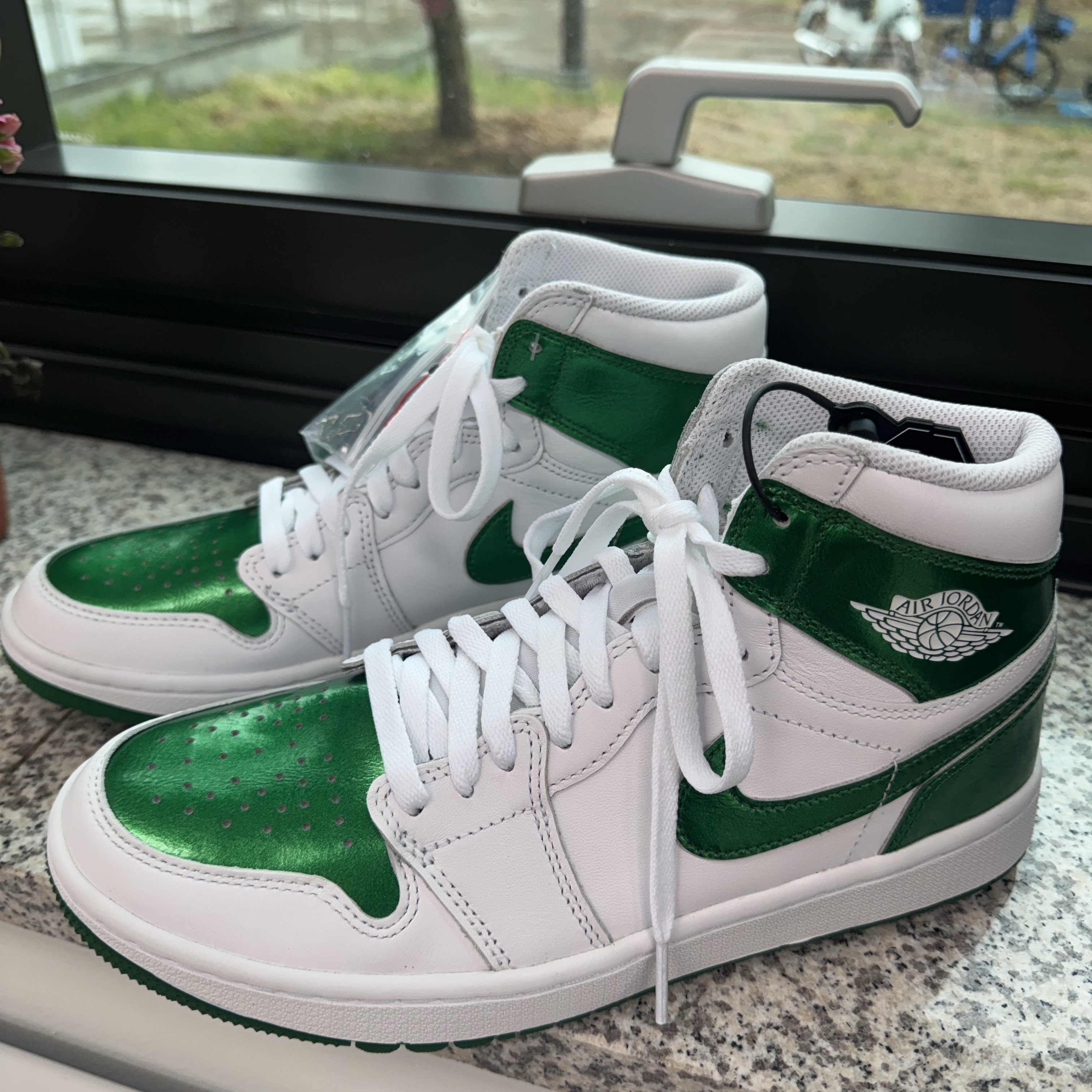 Jordan 1 High Golf Pine Green 착용 스타일 - 3