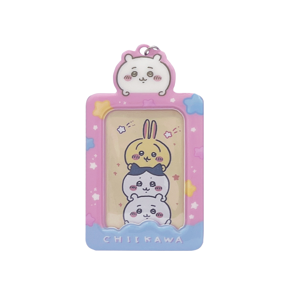 대원미디어 먼작귀 캐릭터 포토카드 홀더 키링 증사홀더 3종 치이카와(Daewonmedia Chiikawa Photo Card Holder Ver.1 Chiikawa)