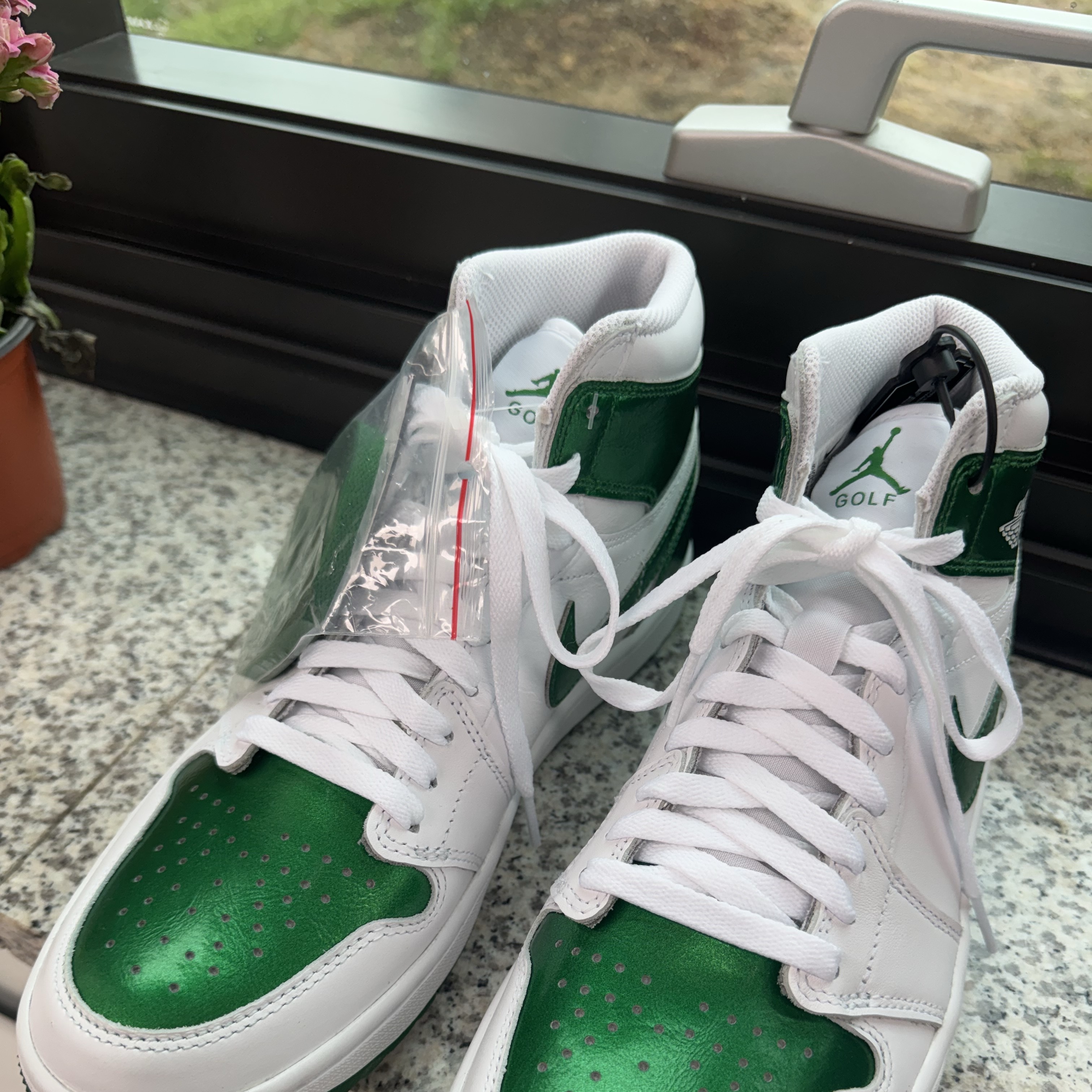 Jordan 1 High Golf Pine Green 착용 스타일 - 4