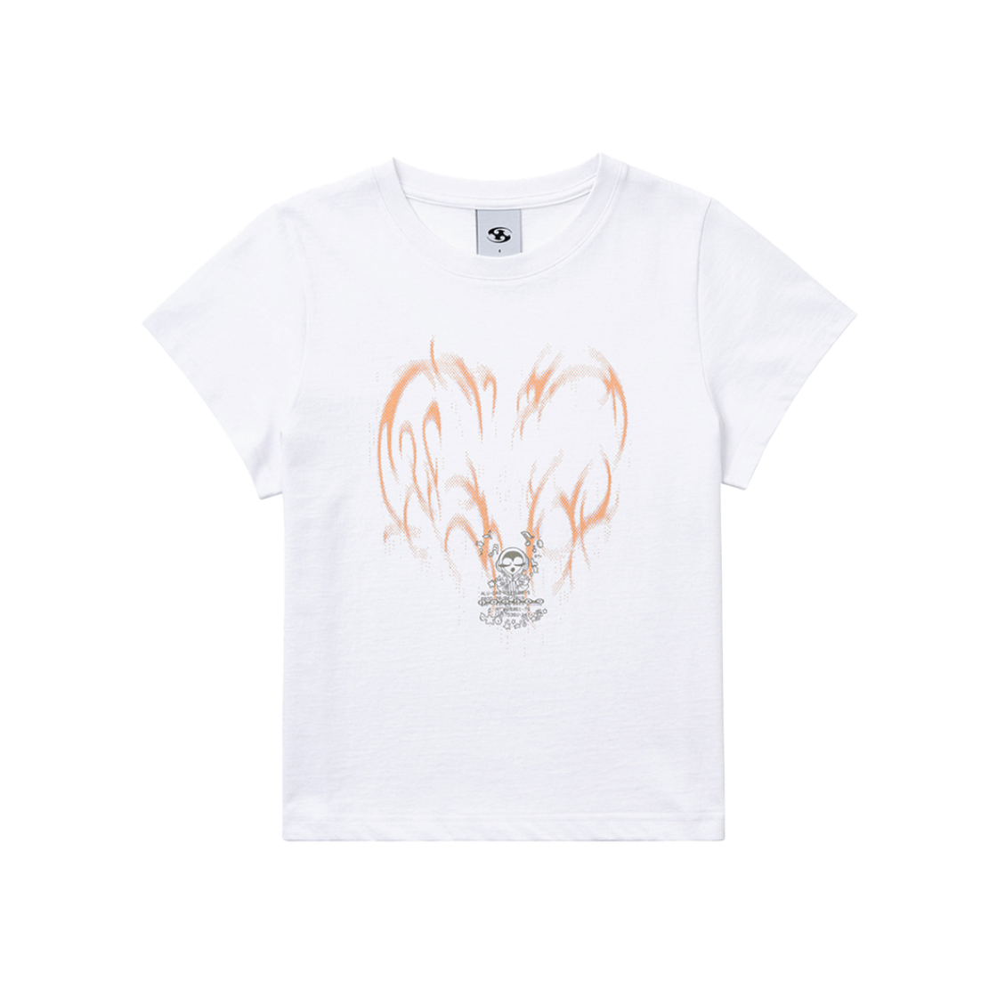 【SANSAN GEAR】 23SS CHROME BODY T-SHIRT OFF-WHITE SAN SAN GEAR] 23SS CHROME BODY T-SHIRT OFF-WHITE 正規品 韓国