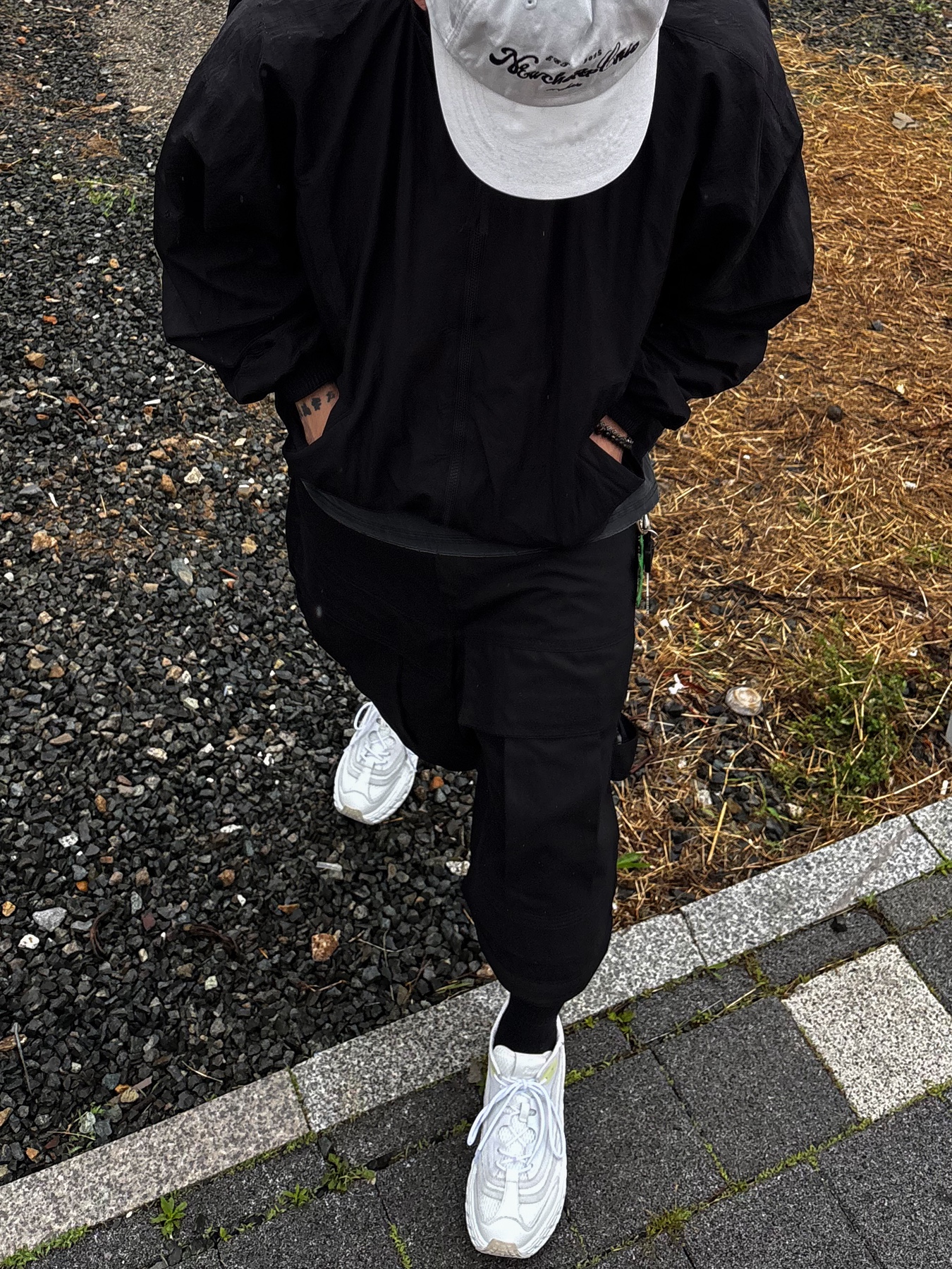 Wapworks Worksout Track Jacket 착용 스타일 - 3