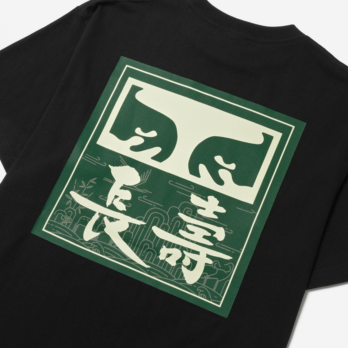 오베이 x 장수 아이즈 아이콘 티셔츠 블랙(Obey x Jangsu Eyes Icon T-shirt Black) - 4
