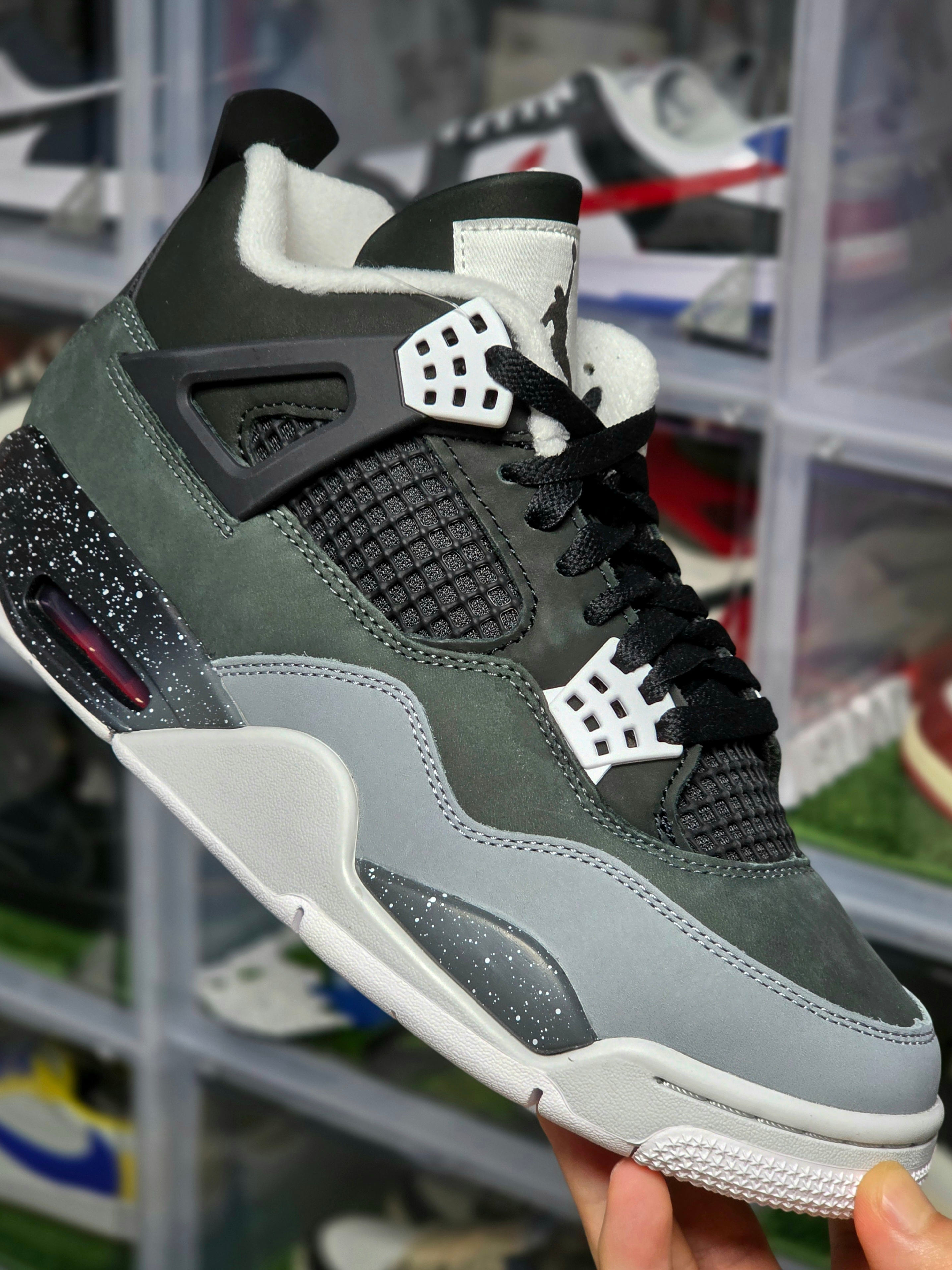 Jordan 4 Retro Fear 2024 착용 스타일 - 4