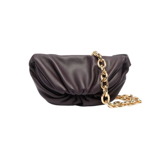 Bottega Veneta Belt Chain Pouch Grape