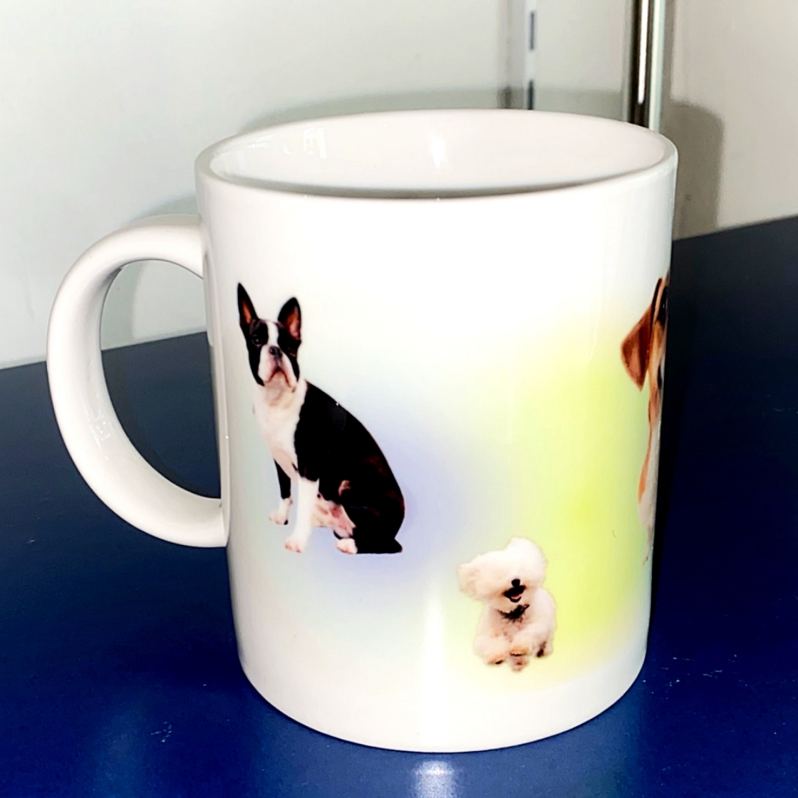 유라이크왓 그라데이션 퍼피 머그 블루&옐로우([3% 포인트 적립] you like what Gradation Puppy Mug Blue&Yellow) - 3