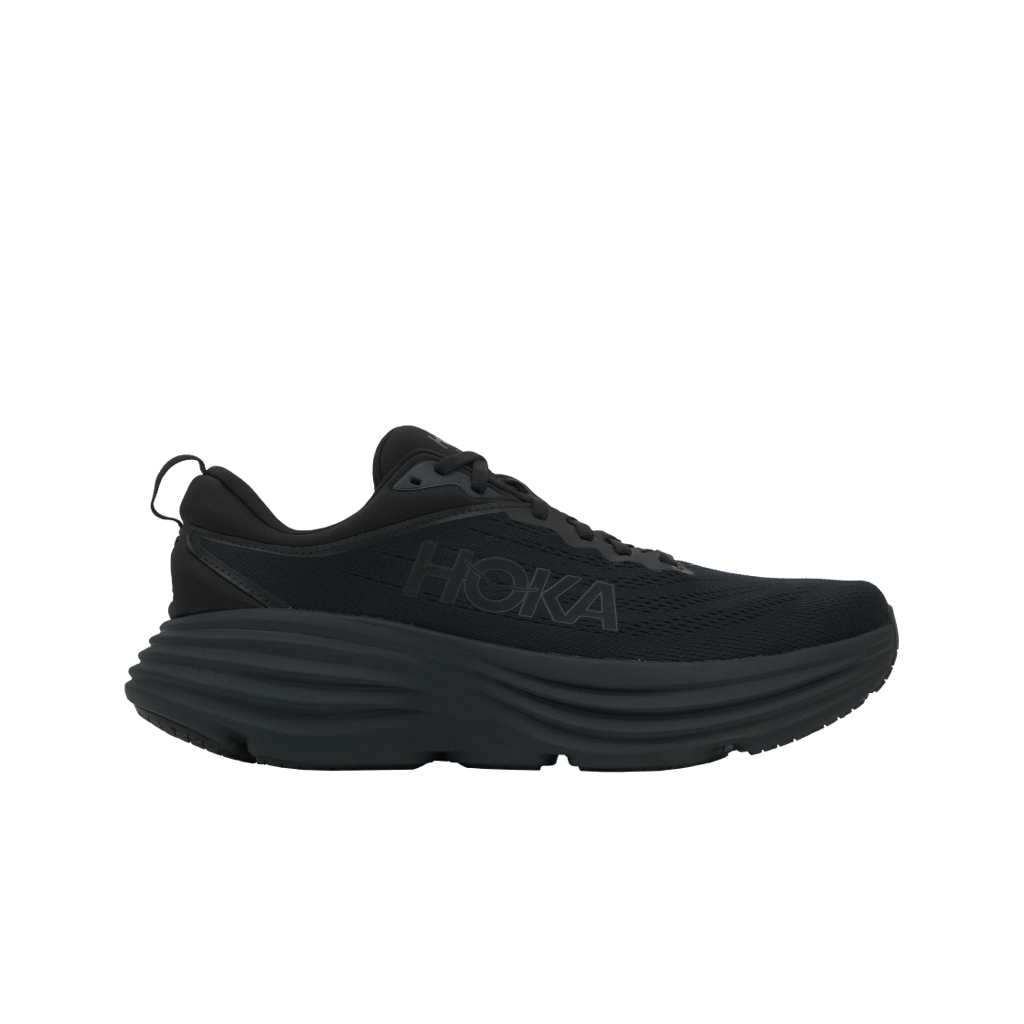 호카 본디 8 블랙 - 와이드(Hoka Bondi 8 Black - Wide)