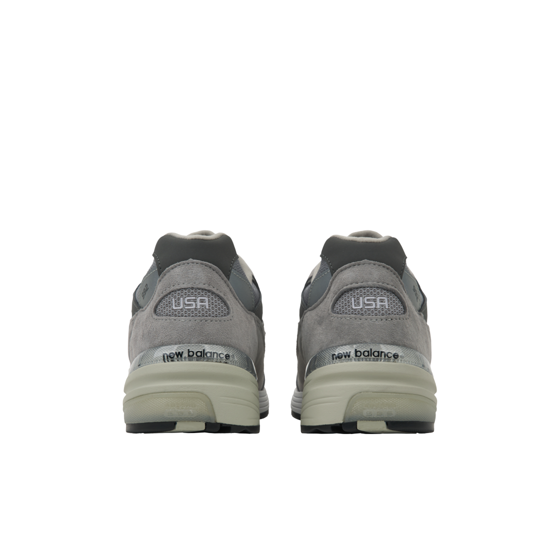 U992GY New Balance 992 Made in USA Core Grey Silver Metallic - #6