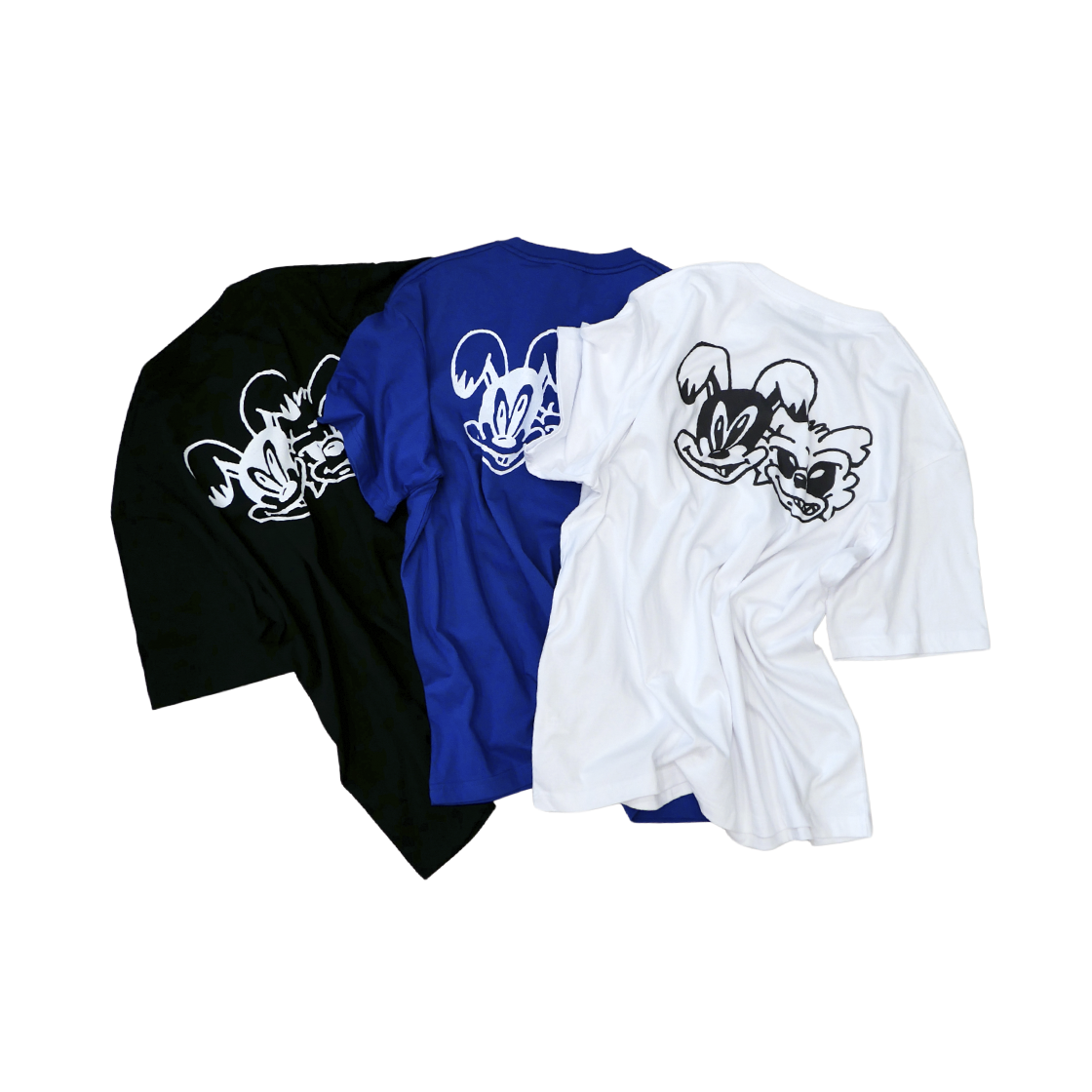 베이스크림 BCxGX2 리스닝 티셔츠 화이트(Basecream BCxGX2 listening Tee White) - 4