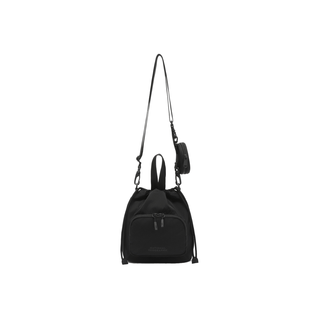 N255ACR780099 National Geographic Adelie Bucket Bag Black