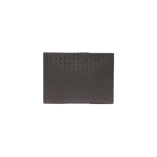 Bottega Veneta Intrecciato Clutch Grey