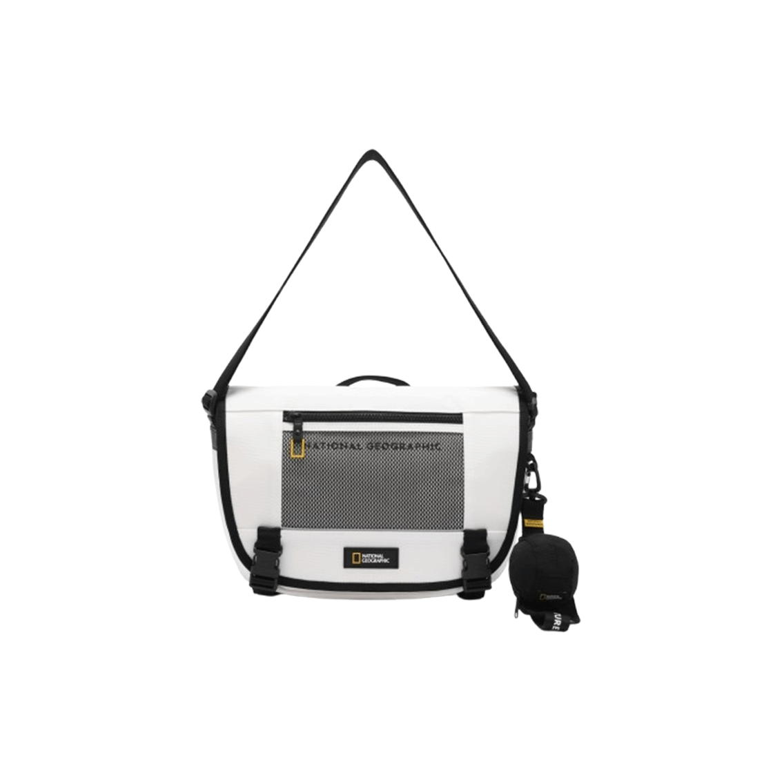 N255ACR540010 National Geographic Acorn Messenger Bag White