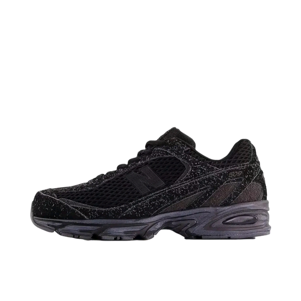 New Balance 509 Black Castle Grey 착용 스타일 - 1