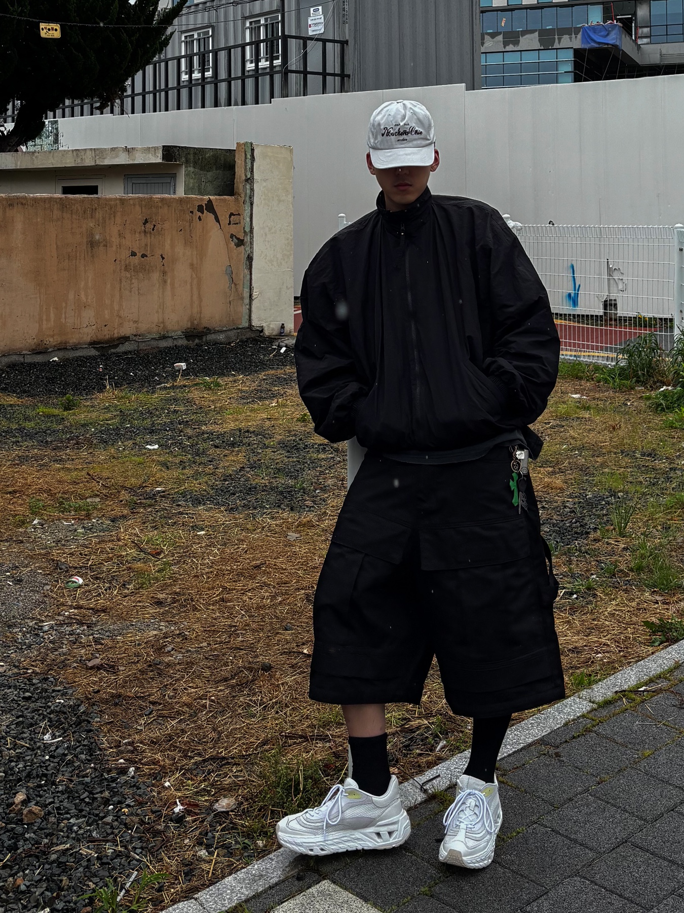 Wapworks Worksout Track Jacket 착용 스타일 - 2