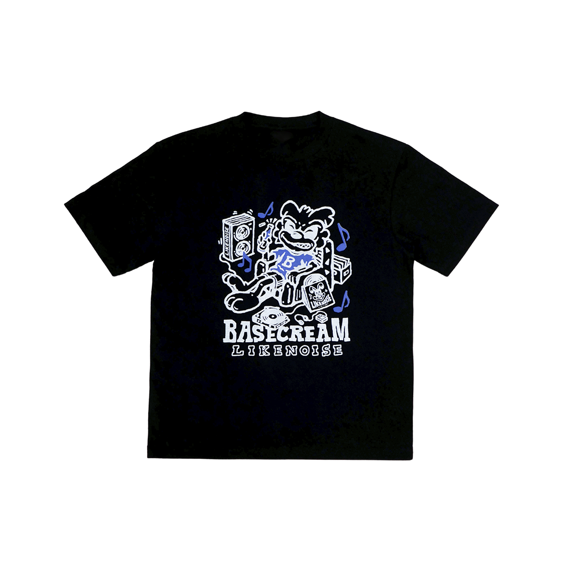 베이스크림 BCxGX2 쿠카 티셔츠 블랙(Basecream BCxGX2 Kuka Tee Black)