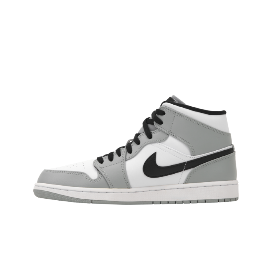554724-092 Jordan 1 Mid Light Smoke Grey - #3