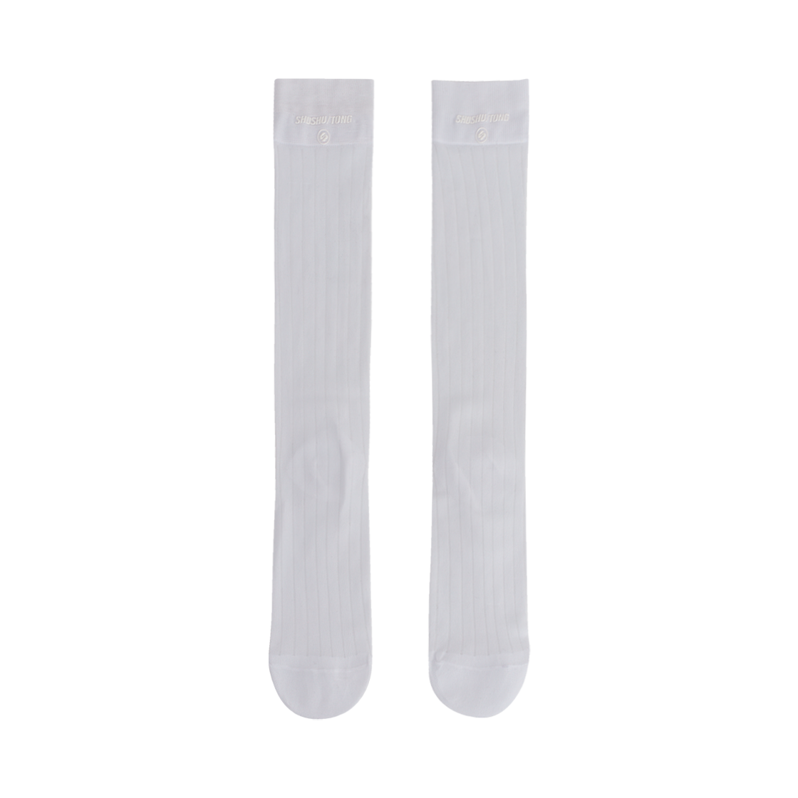 슈슈통 우먼 니트 미드 카프 삭스 (3팩) 화이트 - 25SS(Shushu/Tong Women Knitted Mid Calf Socks (Pack Of 3) White - 25SS)