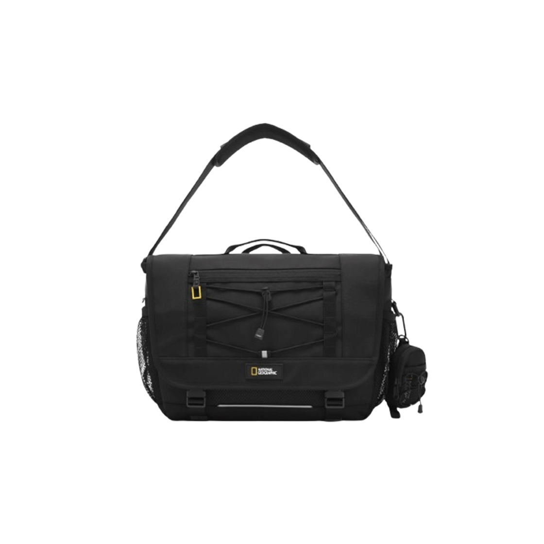 N255ACR020099 National Geographic Brave Messenger Bag Black