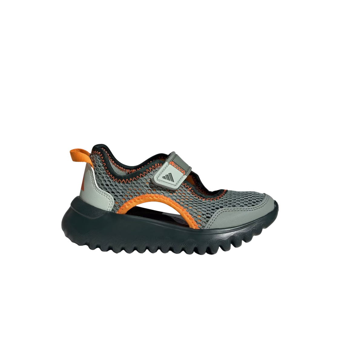 IH8729 (Kids) Adidas Summerflex Silver Green Crew Orange