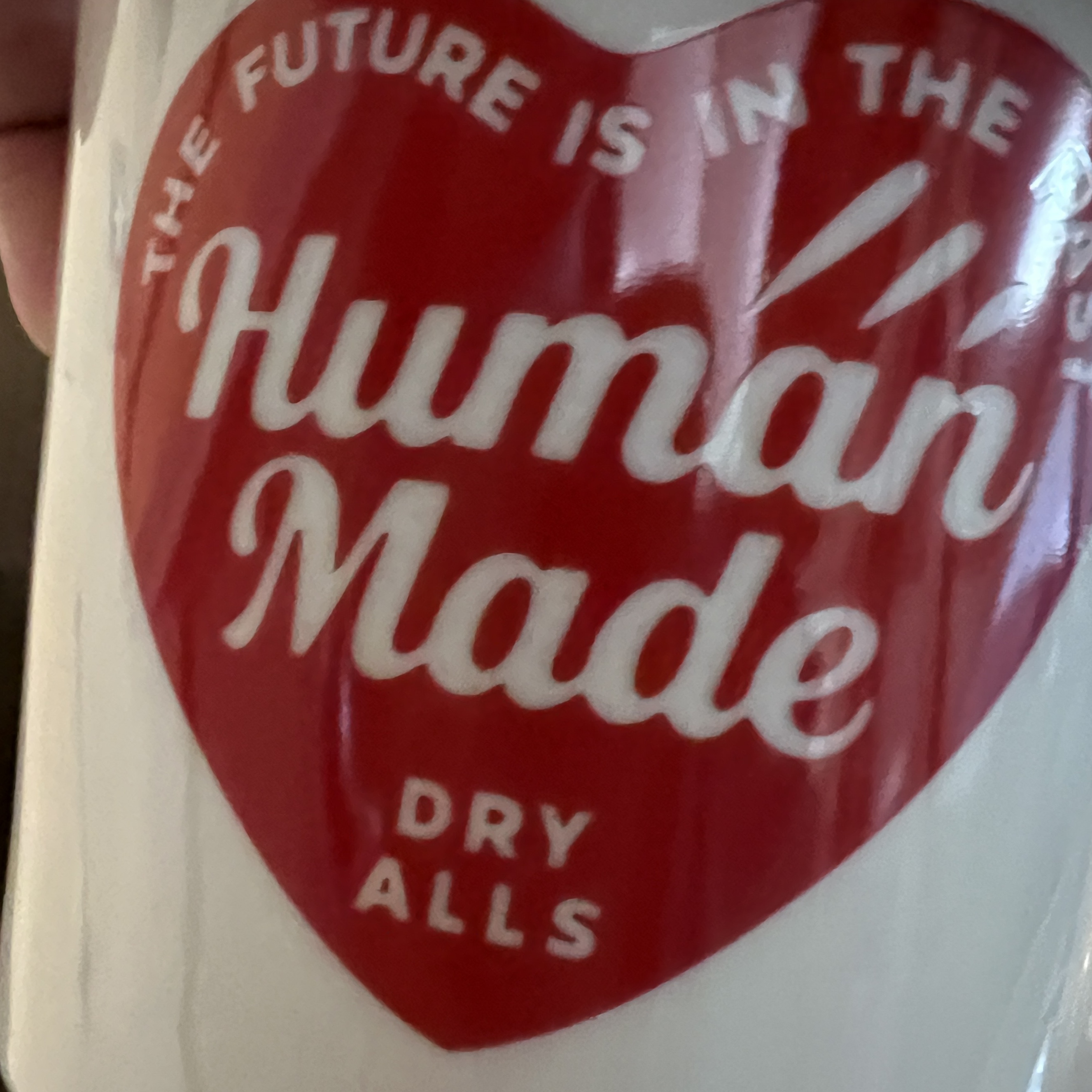 Human Made Demitasse Coffee Cup White 착용 스타일