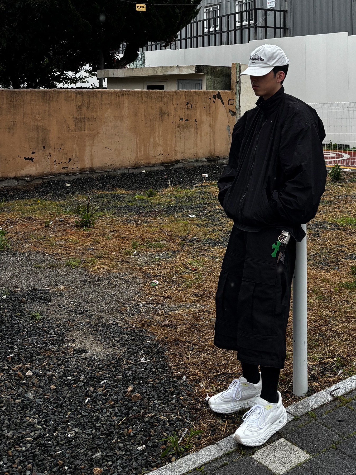 Wapworks Worksout Track Jacket 착용 스타일 - 1