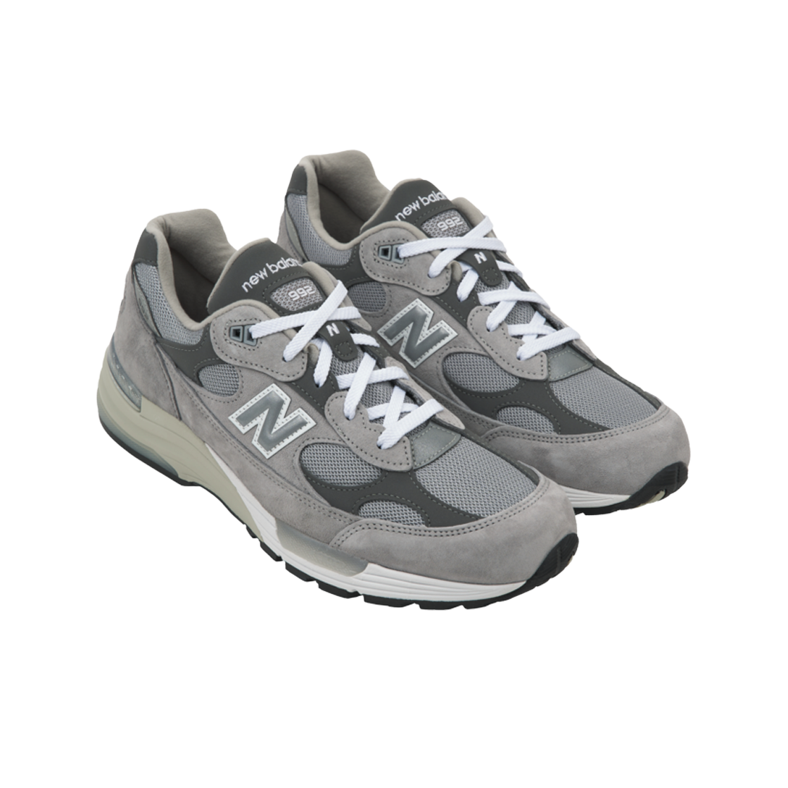 U992GY New Balance 992 Made in USA Core Grey Silver Metallic - #4