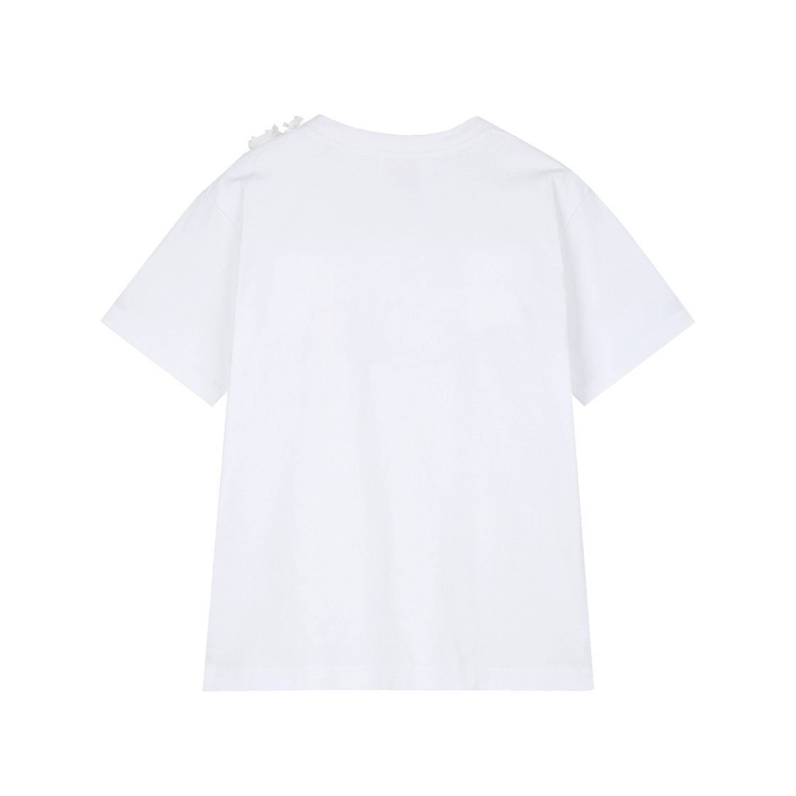 KW5BTSSSH08WT Shushu/Tong Women Beaded Floral T-Shirt White - 25SS - #2