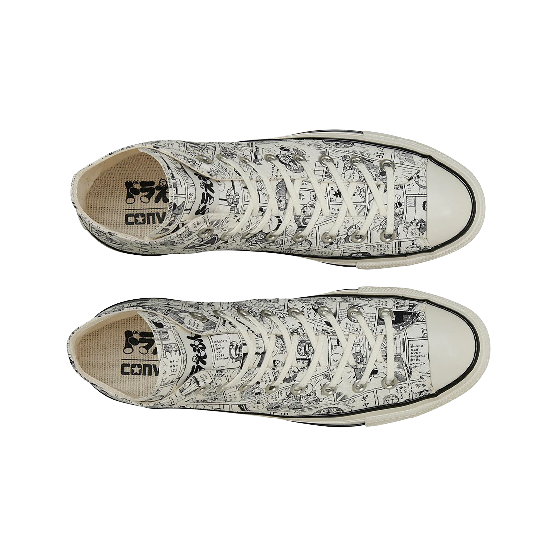 컨버스 x 도라에몽 올스타 에이지드 CP 하이 오프 화이트(Converse x Doraemon All Star Aged CP Hi Off White) - 2