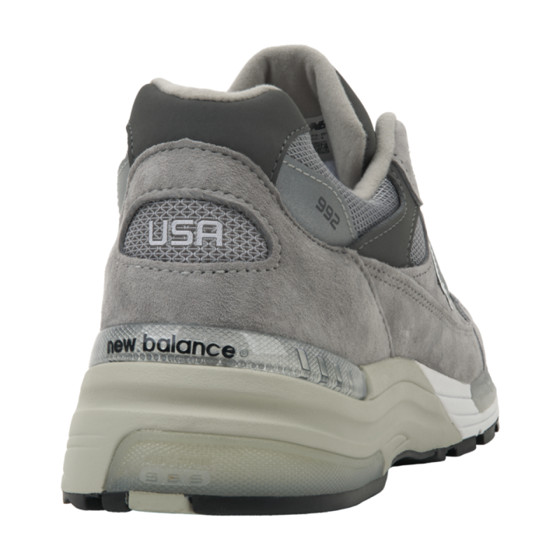 U992GY New Balance 992 Made in USA Core Grey Silver Metallic - #8