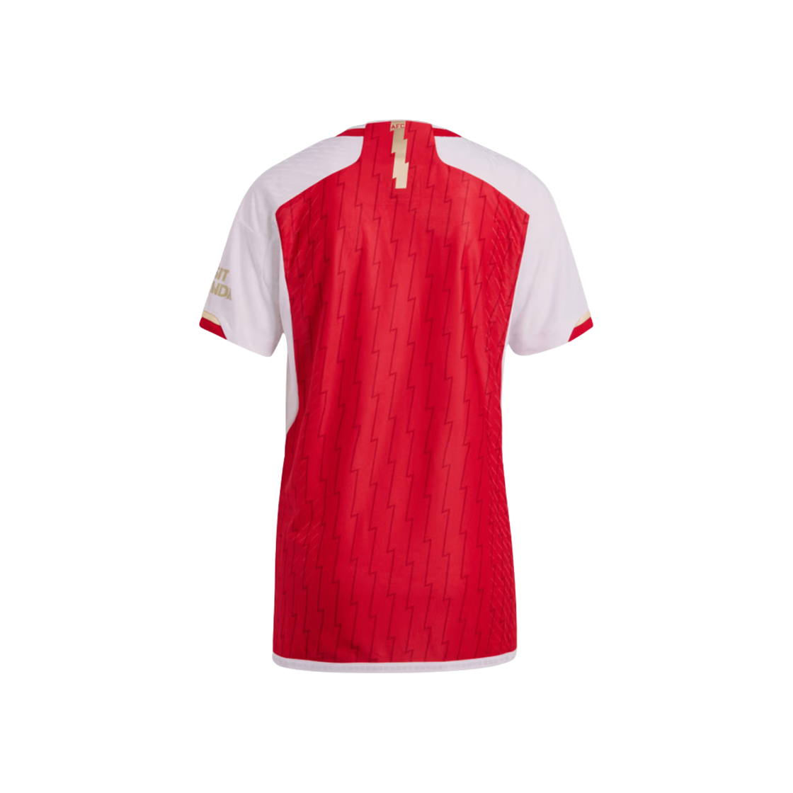 아디다스 아스널 2023/24 홈 어센틱 저지 베러 스칼렛 화이트 - KR 사이즈 (논 마킹 버전)(Adidas Arsenal 2023/24 Home Authentic Jersey Better Scarlet White - KR Sizing (Non Marking Ver.)) - 2