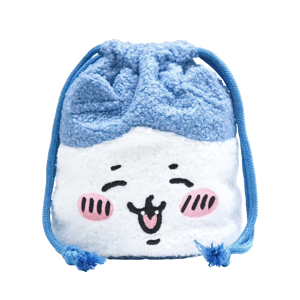 8809828176681 Daewonmedia Chiikawa Plush String Fleece Pouch Hachiware