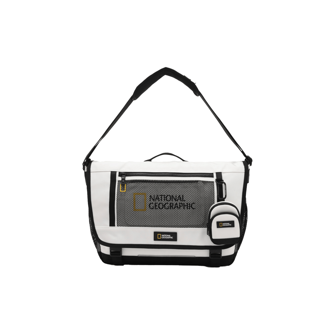 N255ACR510010 National Geographic Pachi Messenger Bag White