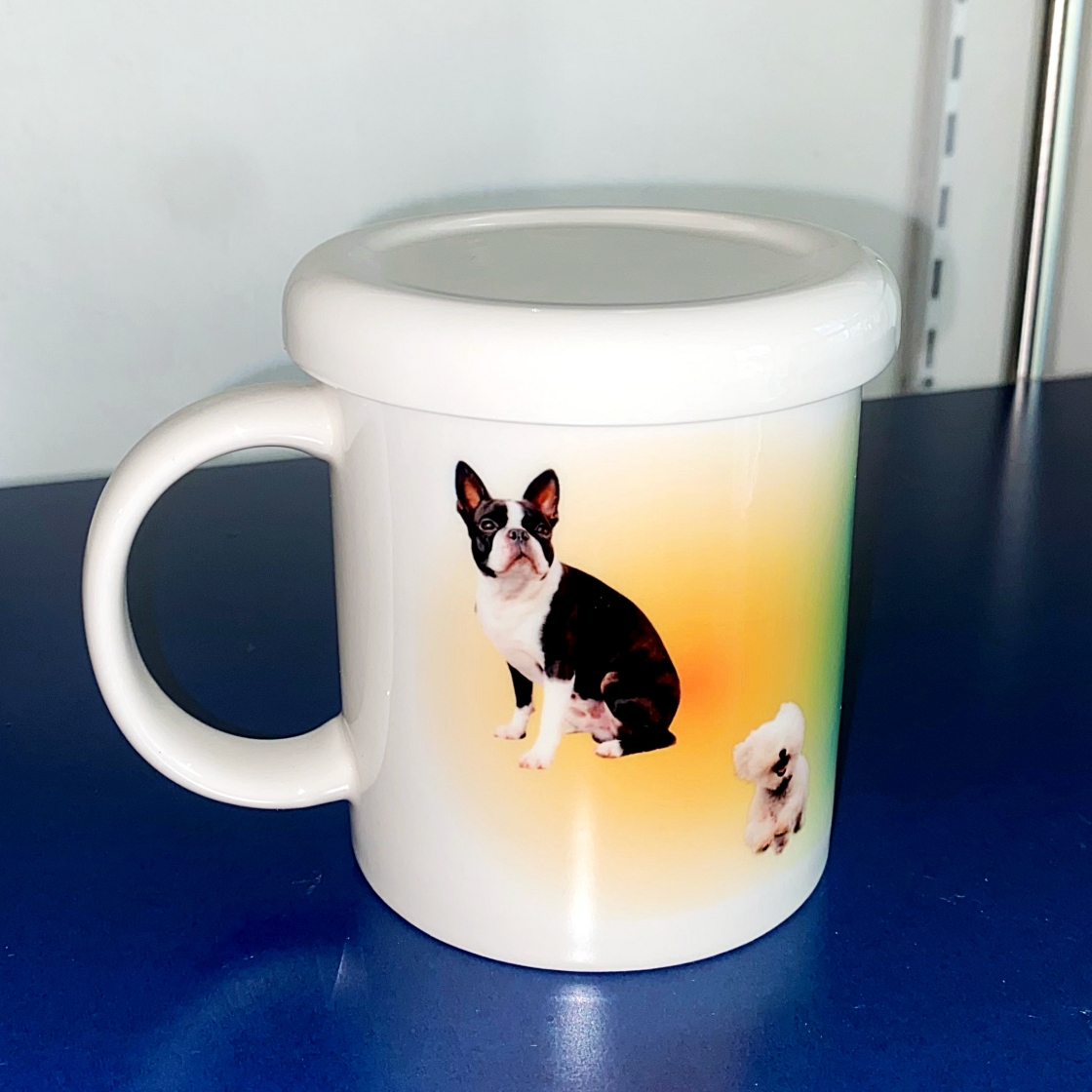 유라이크왓 그라데이션 퍼피 머그 오렌지&그린([3% 포인트 적립] you like what Gradation Puppy Mug Orange&Green) - 3