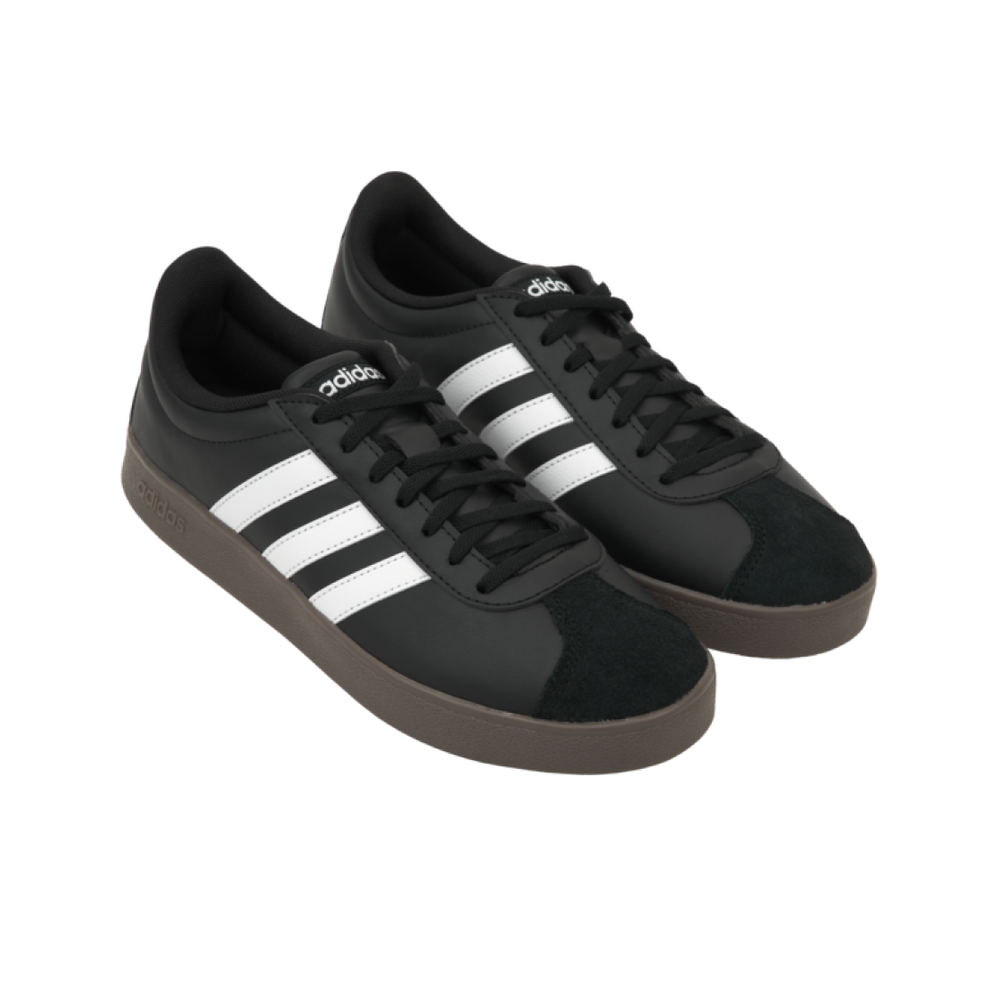 아디다스 VL 코트 베이스 코어 블랙 클라우드 화이트(Adidas VL Court Base Core Black Cloud White) - 4