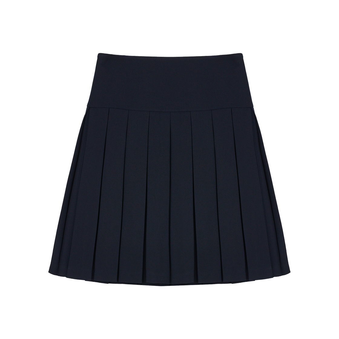 슈슈통 우먼 A라인 플리츠 스커트 네이비 블루 - 25SS(Shushu/Tong Women A-Line Pleated Skirt Navy Blue - 25SS) - 2