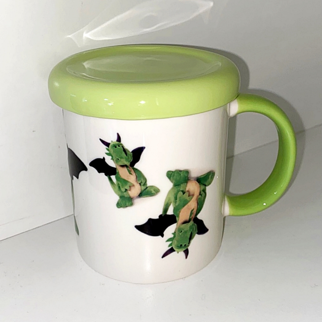 유라이크왓 드래곤 돌 머그 그린([3% 포인트 적립] you like what Dragon Doll Mug Green) - 4