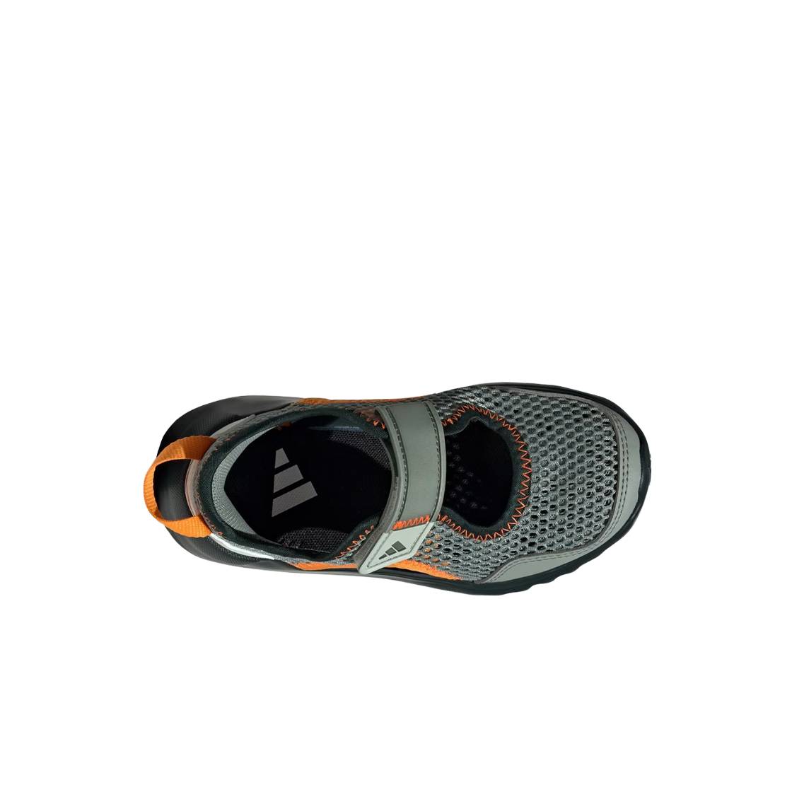 (키즈) 아디다스 서머플렉스 실버 그린 크루 오렌지((Kids) Adidas Summerflex Silver Green Crew Orange) - 2