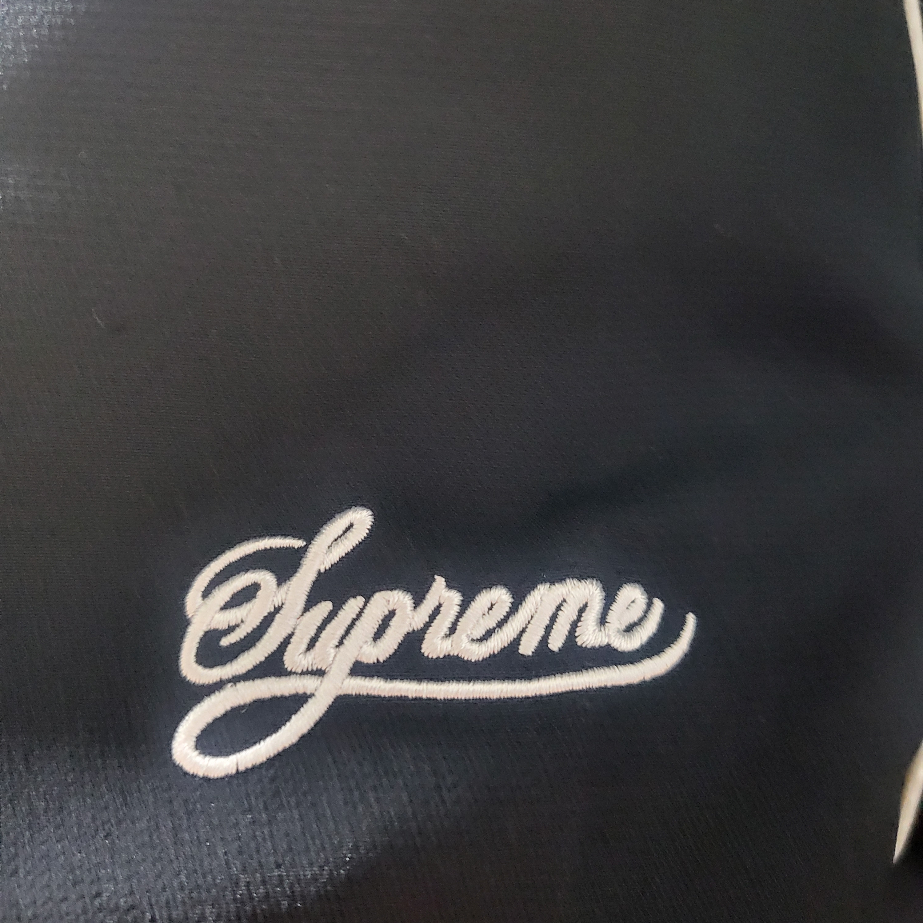 Supreme x Nike Track Jacket Black - 25SS 착용 스타일