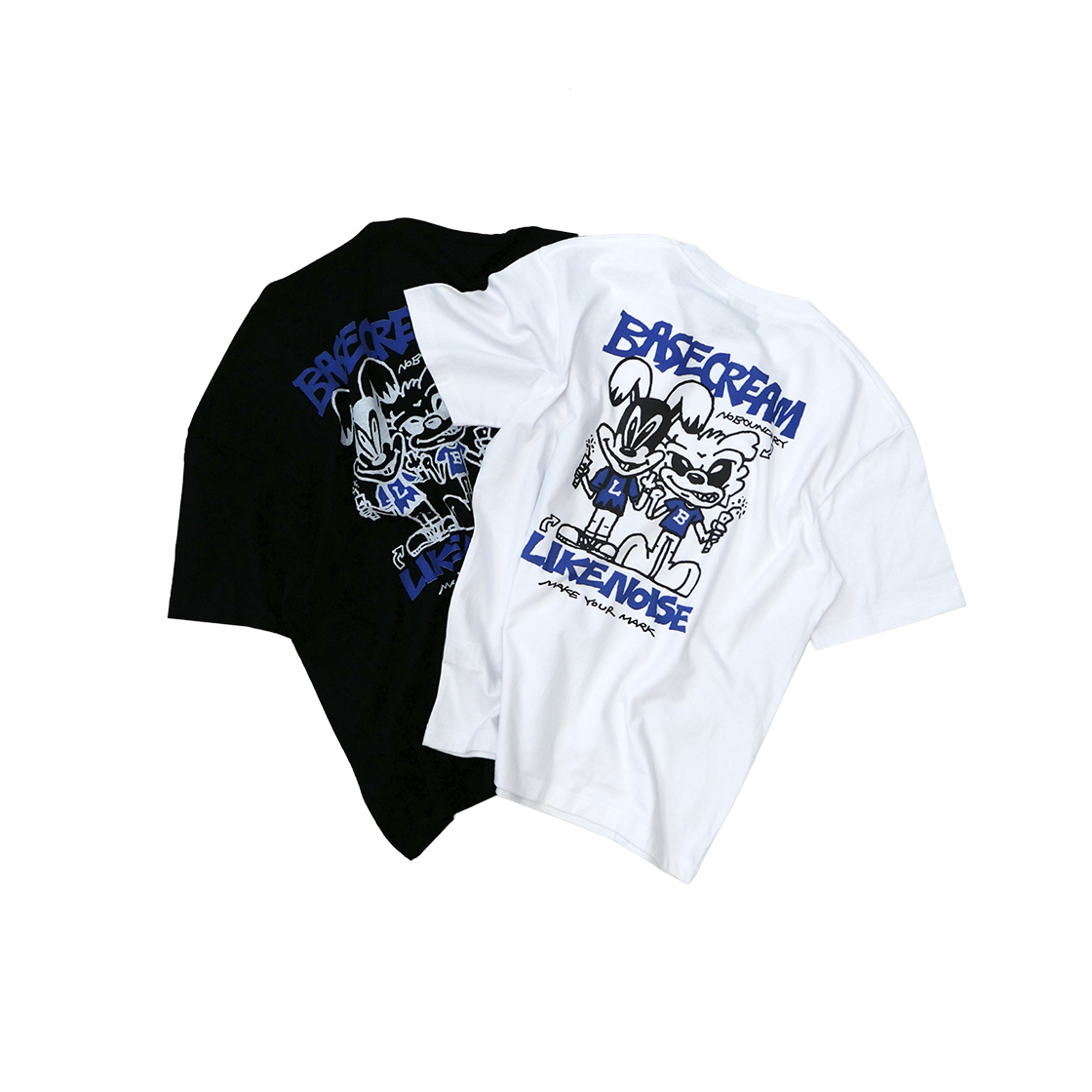 베이스크림 BCxGX2 쿠카&라노 티셔츠 화이트(Basecream BCxGX2 Kuka&Lano Tee White) - 4