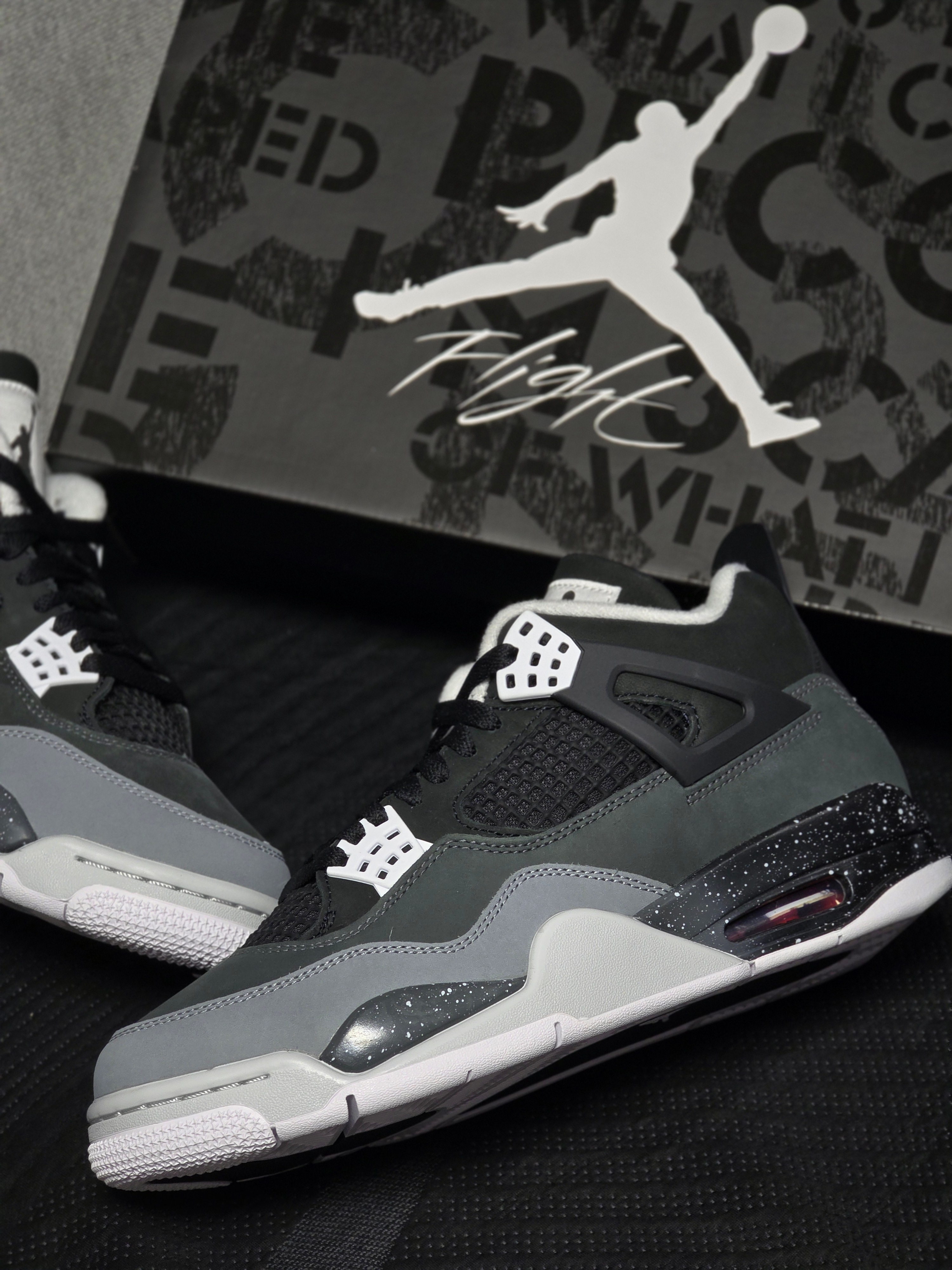 Jordan 4 Retro Fear 2024 착용 스타일 - 2