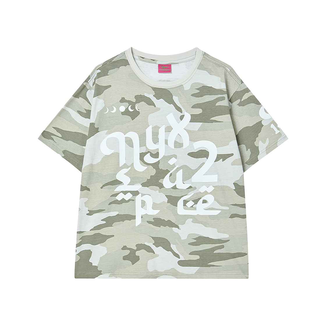 엔와이엑스엑스 그래피티 티셔츠 카모