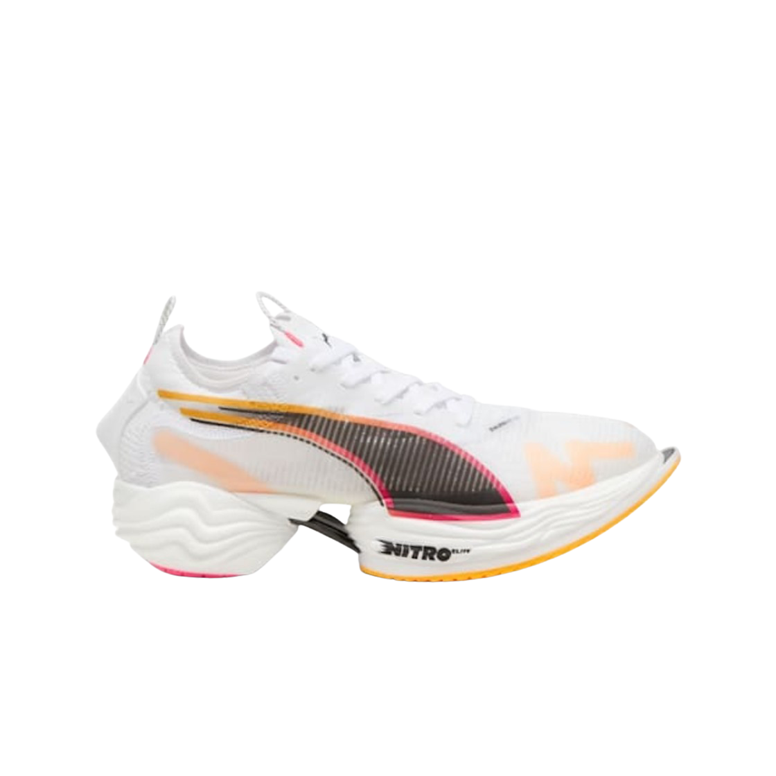 푸마 패스트-알 나이트로 엘리트 2 화이트 선셋 글로우(Puma Fast-R Nitro Elite 2 White Sunset Glow)