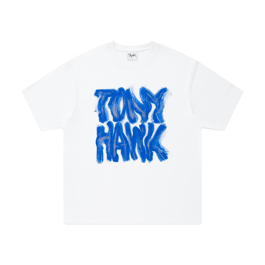 토니호크 브러시 레터링 그래픽 티셔츠 화이트(TONY HAWK Brush Lettering Graphic T-Shirt White)