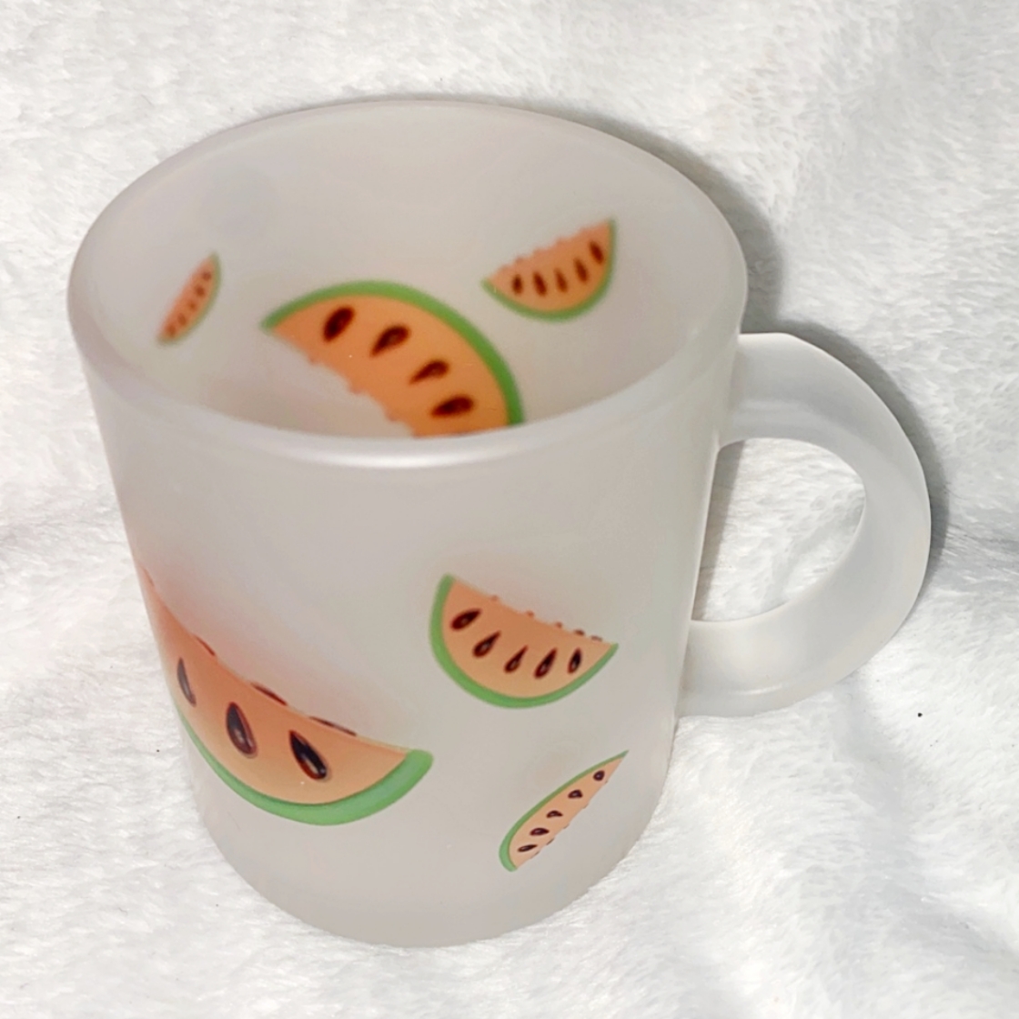 유라이크왓 토이 워터멜론 글라스 머그 무광([3% 포인트 적립] you like what Toy Watermelon Glass Mug Matte) - 4