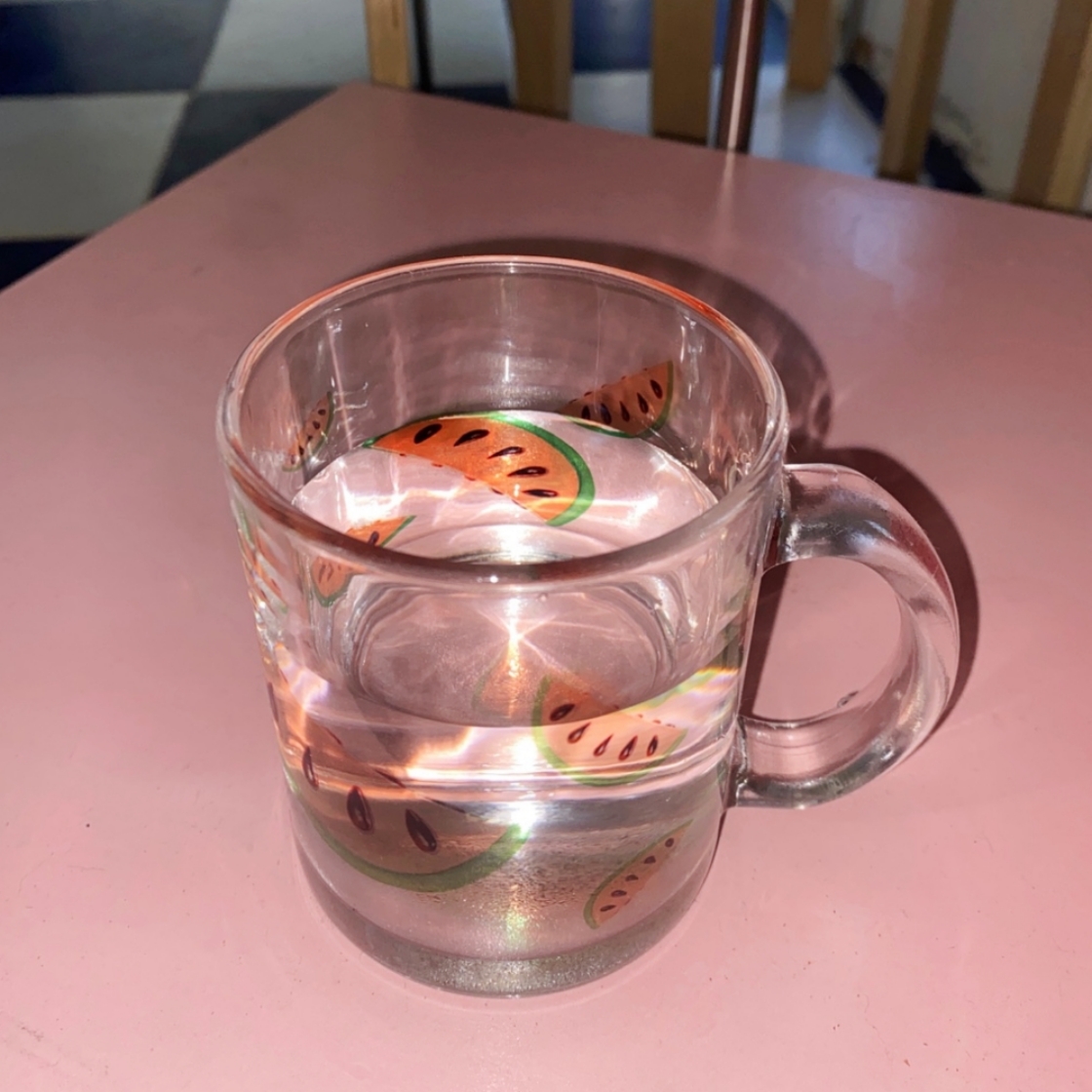 유라이크왓 토이 워터멜론 글라스 머그 유광([3% 포인트 적립] you like what Toy Watermelon Glass Mug Gloss) - 2