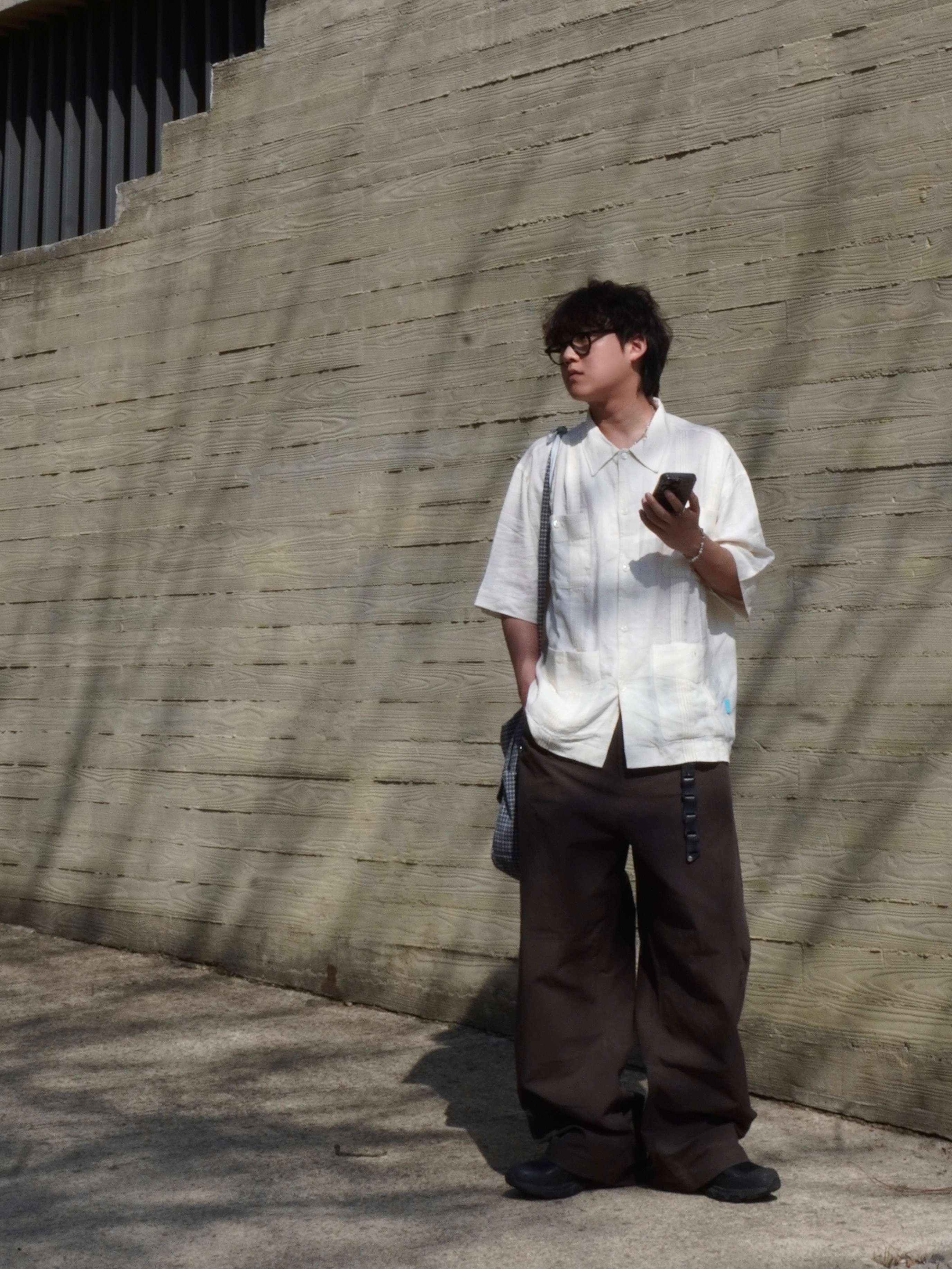 noun Utility Cargo Pants Khaki Brown 착용 스타일 - 2