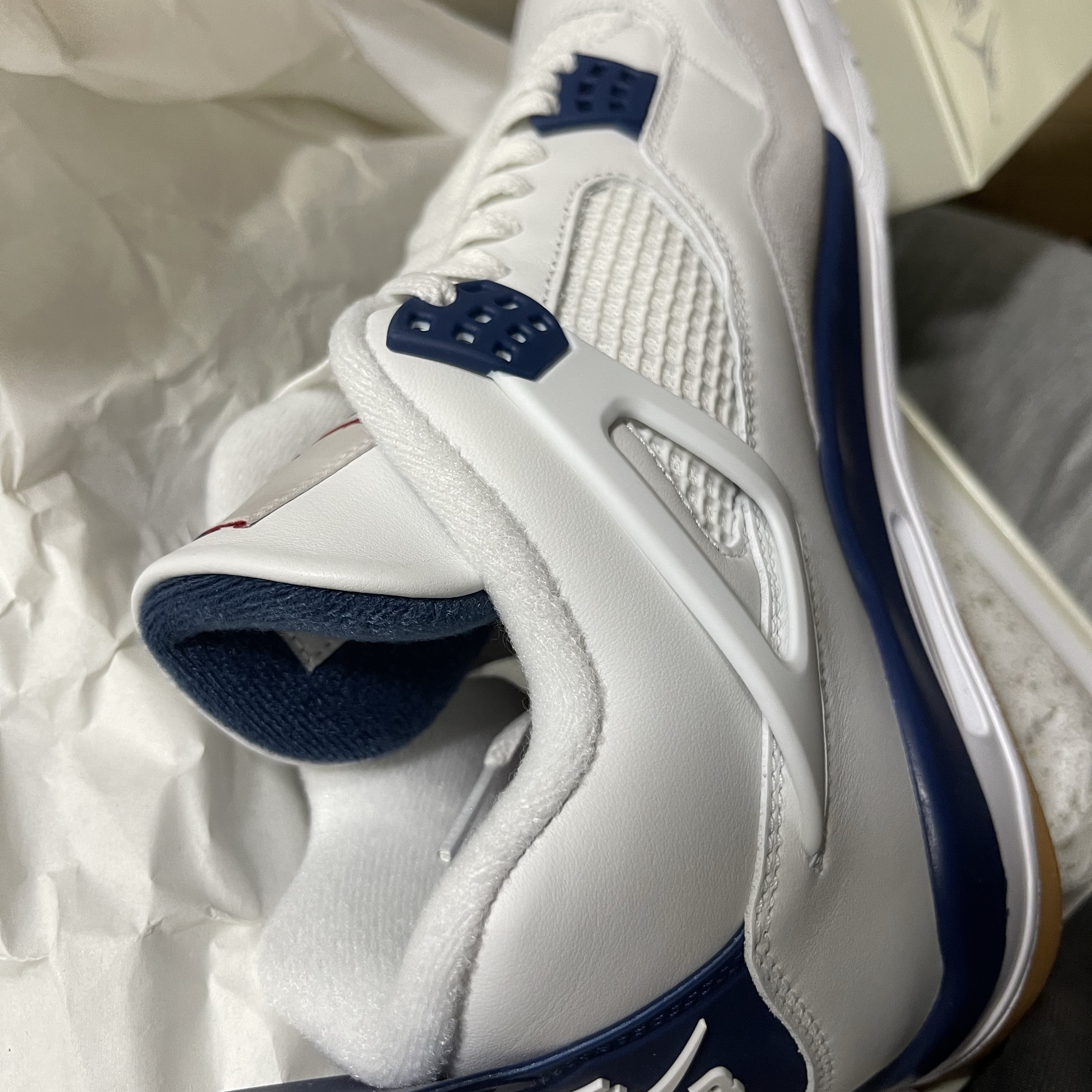 Jordan 4 x Nike SB Retro SP Navy 착용 스타일 - 1
