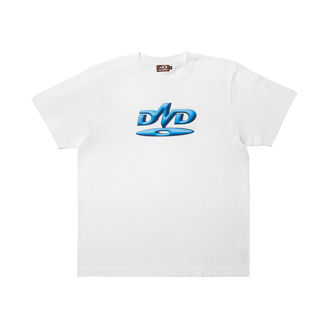 더스트앤데이터 DND 비디오 로고 티셔츠 화이트(Dust and Data DND Video Logo Tee White)