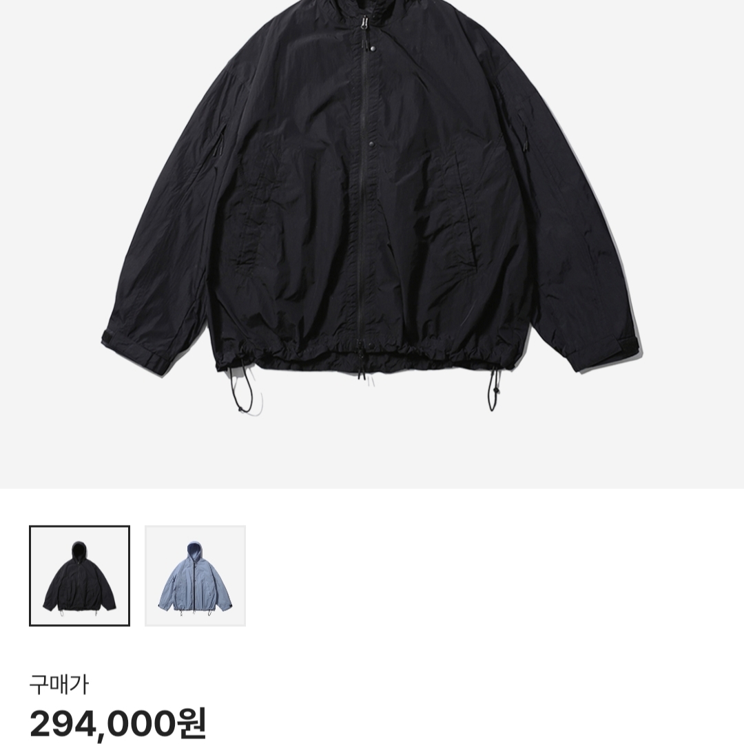 [SS25] moif City Dweller Parka Black 착용 스타일 - 2