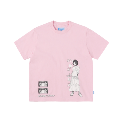 SNCT25STO011PK [예약배송] Sunnect 00Girl T-Shirt Pink